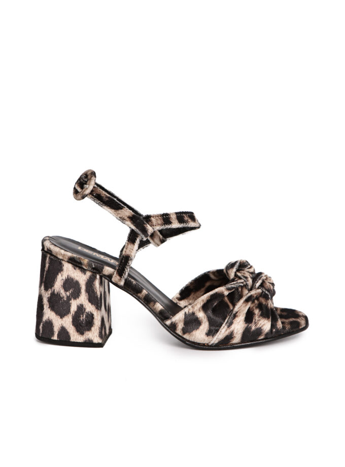 SANDALIA LINDY ANIMAL PRINT