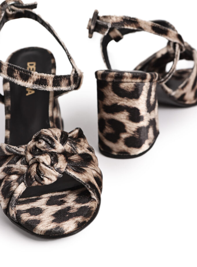 SANDALIA LINDY ANIMAL PRINT