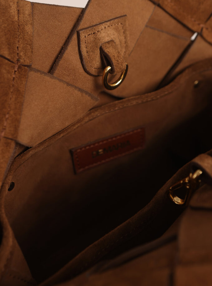 CARTERA YSIA MEDIUM GAMUZA